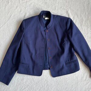 Vintage Navy Cropped Jacket